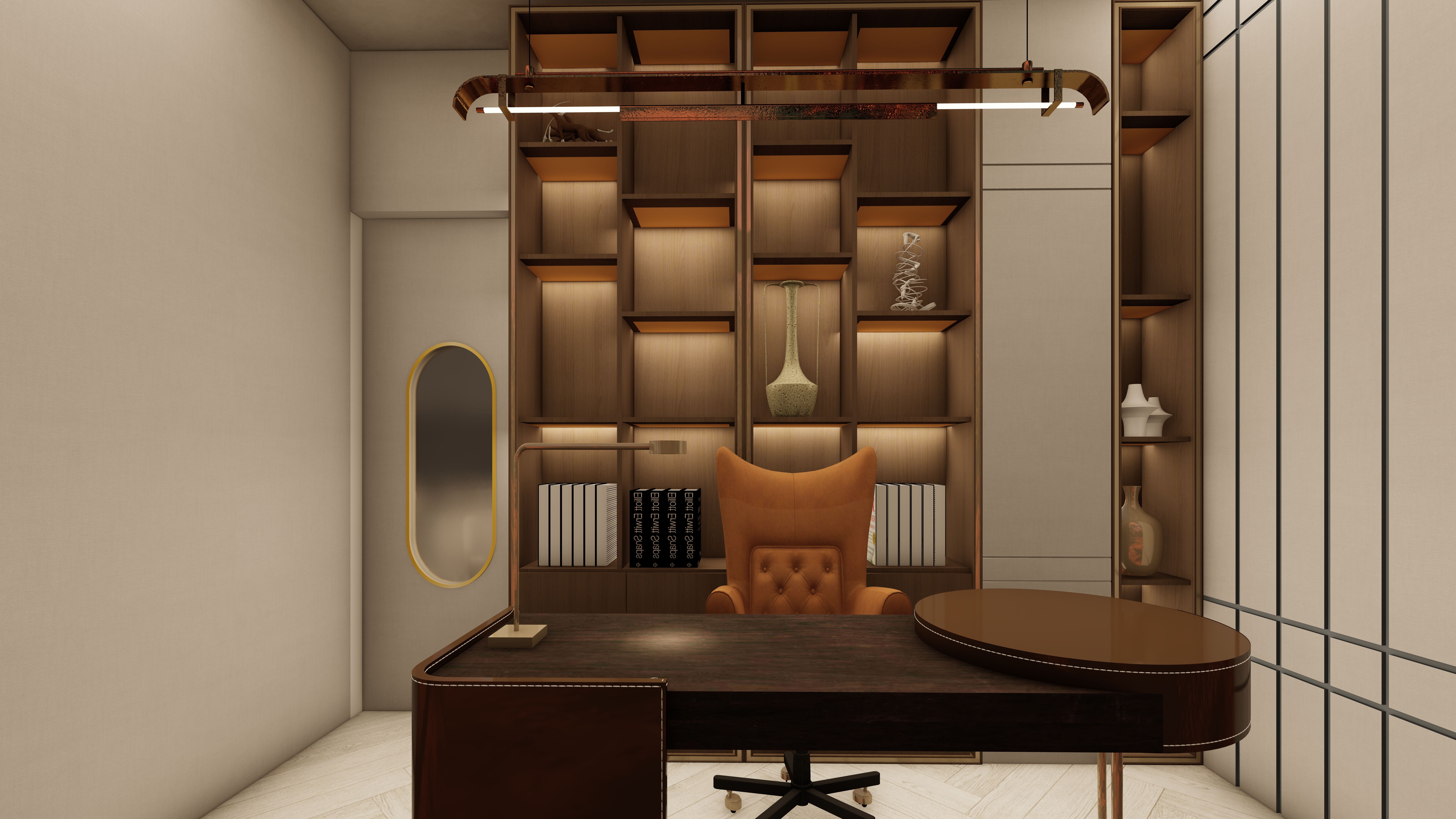 MD cabin interior design